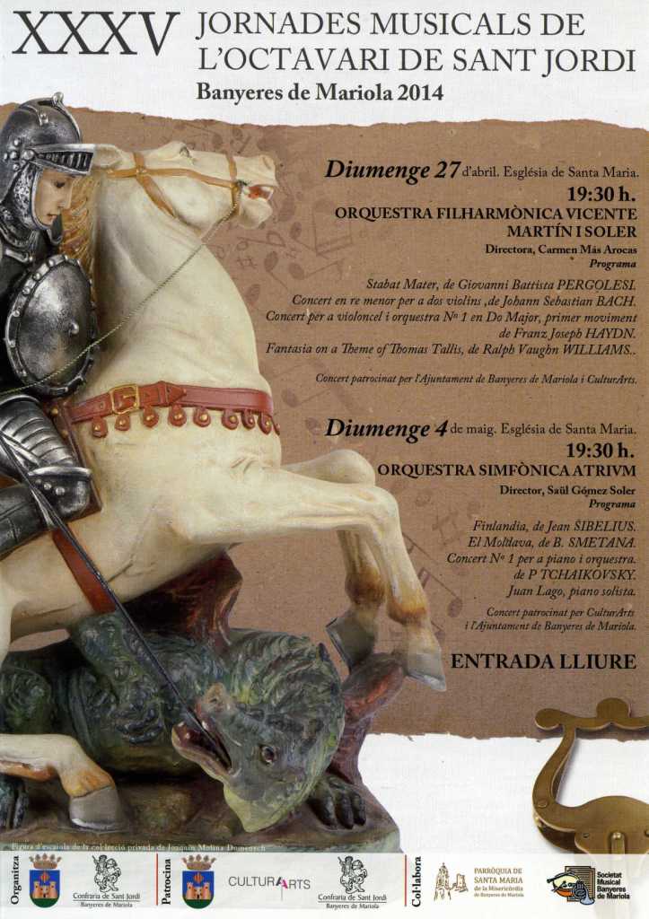 XXXV Jornades Musicals de l'Octavari de Sant Jordi (2014)