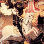 San Giorgio che uccide il drago (qualunque 1450)