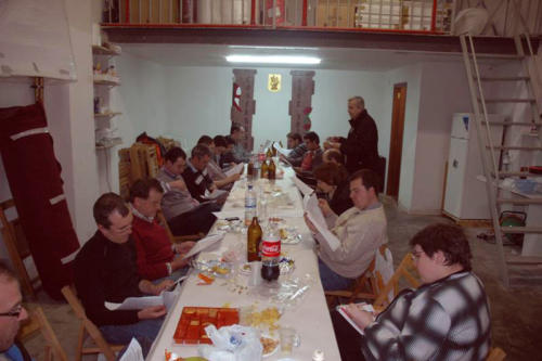 2011-04-26, Les préparatifs de la fête de Sant Jordi
