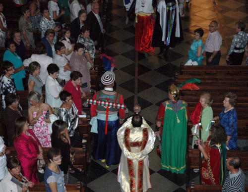 2010-09-05, Prozession der Reliquie