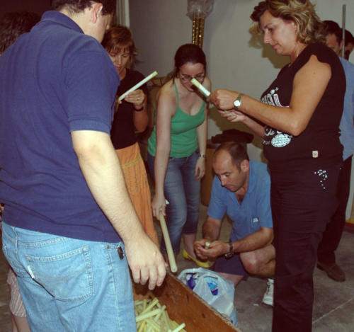 2008-09-08, Preparatius per a les festes de la Relíquia