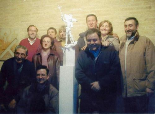 2000-10-01, Visita a los proyectos del Monumento de San Jorge