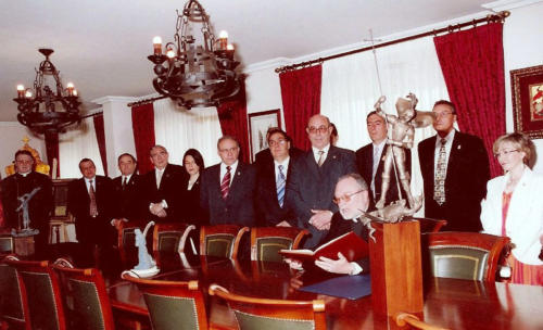 2005-04-23, Réception au siège