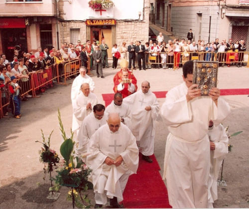 2003-09-07, Arrivée de la deuxième Relique de Saint-Georges