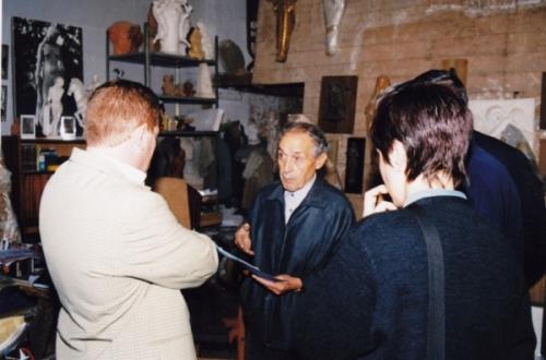 1999-10-01, Visita als projectes del Monument de Sant Jordi